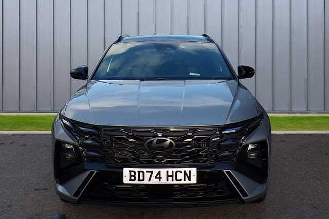 Hyundai TUCSON 1.6 T-GDi 13.8kWh N Line S Auto 4WD Euro 6 (s/s) 5dr Silver