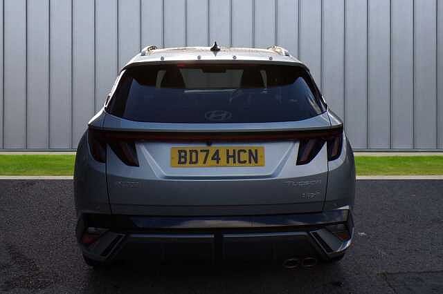 Hyundai TUCSON 1.6 T-GDi 13.8kWh N Line S Auto 4WD Euro 6 (s/s) 5dr Silver