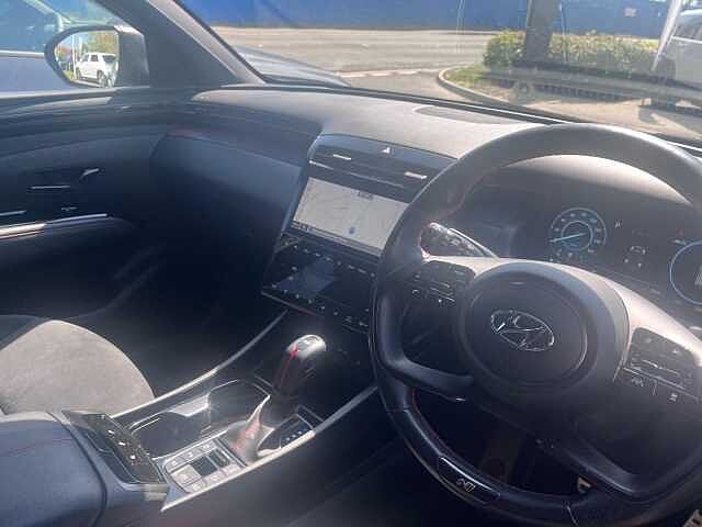 Hyundai TUCSON 1.6 T-GDi MHEV N Line S DCT 4WD Euro 6 (s/s) 5dr Grey