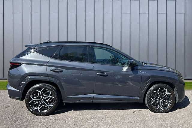 Hyundai TUCSON 1.6 T-GDi MHEV N Line S DCT 4WD Euro 6 (s/s) 5dr Grey