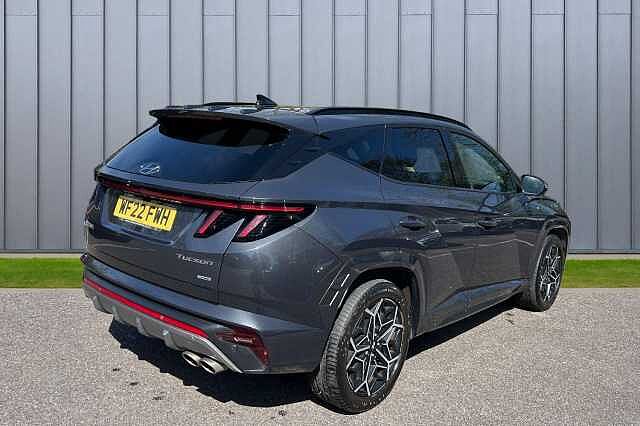 Hyundai TUCSON 1.6 T-GDi MHEV N Line S DCT 4WD Euro 6 (s/s) 5dr Grey
