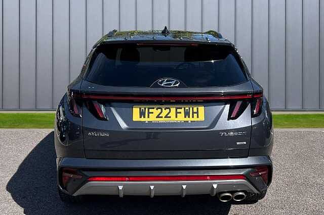 Hyundai TUCSON 1.6 T-GDi MHEV N Line S DCT 4WD Euro 6 (s/s) 5dr Grey