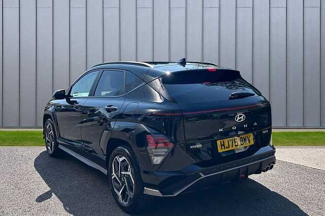 Hyundai KONA 1.6 h-GDi N Line S DCT Euro 6 (s/s) 5dr Black