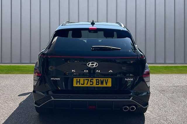 Hyundai KONA 1.6 h-GDi N Line S DCT Euro 6 (s/s) 5dr Black