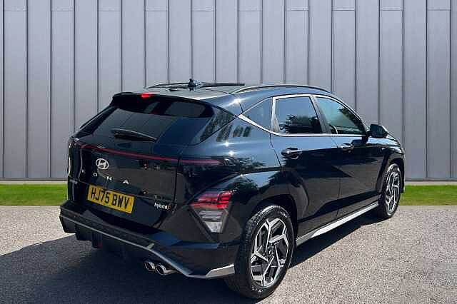 Hyundai KONA 1.6 h-GDi N Line S DCT Euro 6 (s/s) 5dr Black