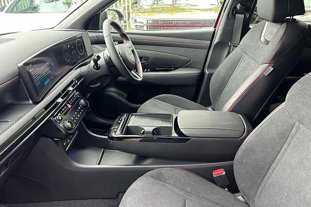 Hyundai TUCSON 1.6T N Line Auto Euro 6 (s/s) 5dr Red