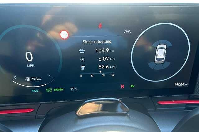 Hyundai KONA 1.6 h-GDi N Line DCT Euro 6 (s/s) 5dr Black