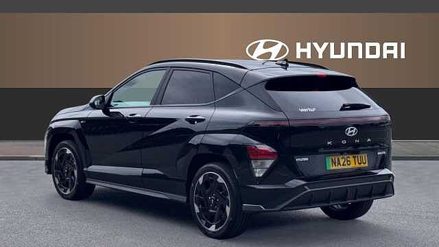 Hyundai KONA 160kW N Line 65kWh 5dr Auto Electric Hatchback Pearl - Abyss Black