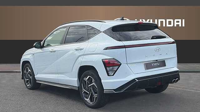 Hyundai KONA 1.6T 138 N Line 5dr Petrol Hatchback White
