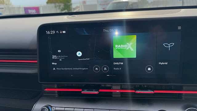 Hyundai KONA 1.6 Hybrid 138 N Line 5dr DCT Hybrid Hatchback Pearl - Abyss Black