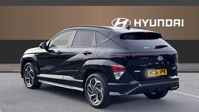 Hyundai KONA 1.6 Hybrid 138 N Line 5dr DCT Hybrid Hatchback Pearl - Abyss Black