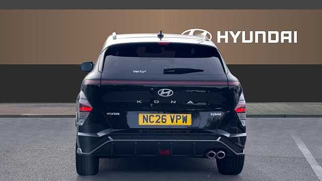 Hyundai KONA 1.6 Hybrid 138 N Line 5dr DCT Hybrid Hatchback Pearl - Abyss Black