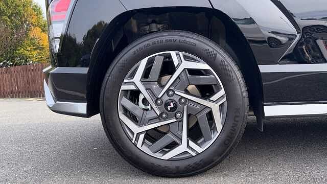 Hyundai KONA 1.6 Hybrid 138 N Line 5dr DCT Hybrid Hatchback Pearl - Abyss Black