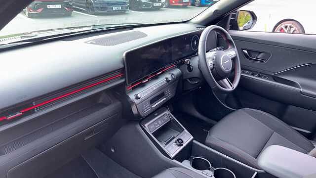 Hyundai KONA 1.6 Hybrid 138 N Line 5dr DCT Hybrid Hatchback Pearl - Abyss Black