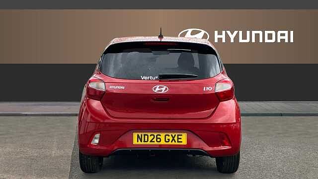 Hyundai I10 1.0 [63] Advance 5dr Auto [Nav] Petrol Hatchback Dragon Red - Pearl