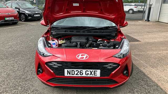 Hyundai I10 1.0 [63] Advance 5dr Auto [Nav] Petrol Hatchback Dragon Red - Pearl
