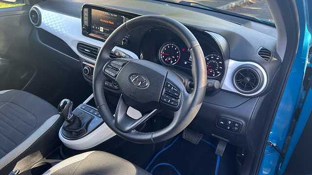 Hyundai I10 1.2 MPi Premium 5dr Auto Petrol Hatchback Turquoise
