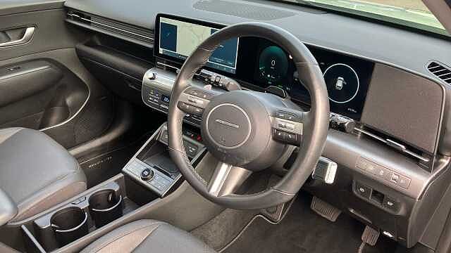 Hyundai KONA 1.6 Hybrid 138 Ultimate 5dr DCT Hybrid Hatchback Green