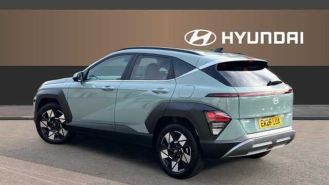 Hyundai KONA 1.6 Hybrid 138 Ultimate 5dr DCT Hybrid Hatchback Green