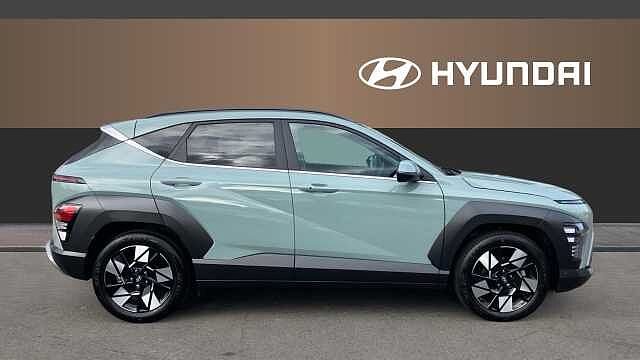 Hyundai KONA 1.6 Hybrid 138 Ultimate 5dr DCT Hybrid Hatchback Green