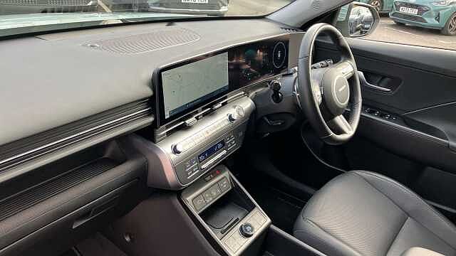 Hyundai KONA 1.6 Hybrid 138 Ultimate 5dr DCT Hybrid Hatchback Green