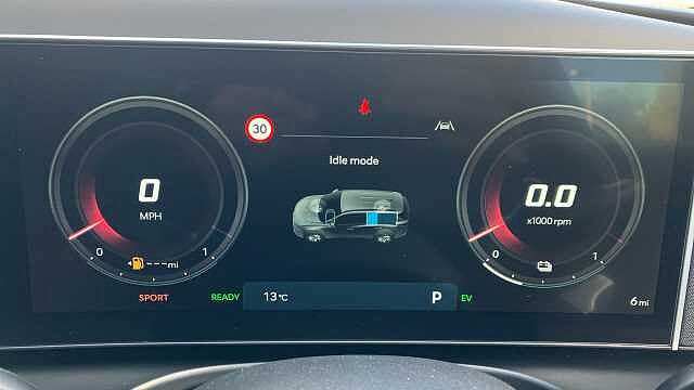 Hyundai TUCSON 1.6T 239 Hybrid Black Line 5dr Auto Hybrid Estate White