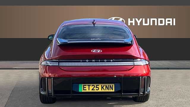 Hyundai IONIQ 6 168kW Ultimate 77kWh 4dr Auto Electric Saloon Red