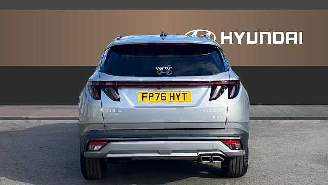 Hyundai TUCSON 1.6T 239 Hybrid Black Line 5dr Auto Hybrid Estate Silver