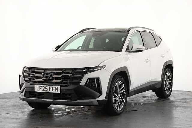 Hyundai TUCSON 1.6T Hybrid Ultimate 5dr Auto White