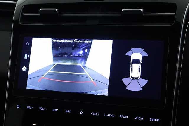 Hyundai TUCSON 1.6 TGDi Hybrid 230 Premium 5dr 2WD Auto White
