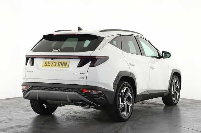 Hyundai TUCSON 1.6 TGDi Hybrid 230 Premium 5dr 2WD Auto White