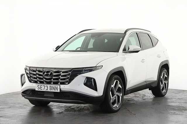 Hyundai TUCSON 1.6 TGDi Hybrid 230 Premium 5dr 2WD Auto White