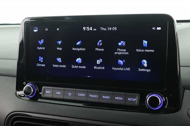 Hyundai KONA 1.6 GDi Hybrid Ultimate 5dr DCT Black