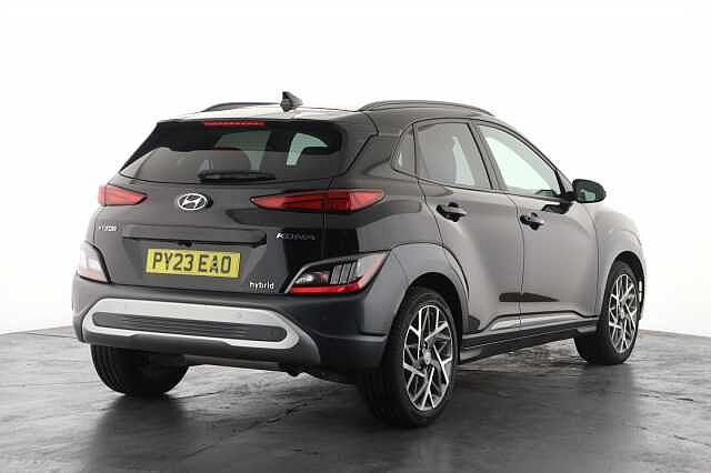 Hyundai KONA 1.6 GDi Hybrid Ultimate 5dr DCT Black
