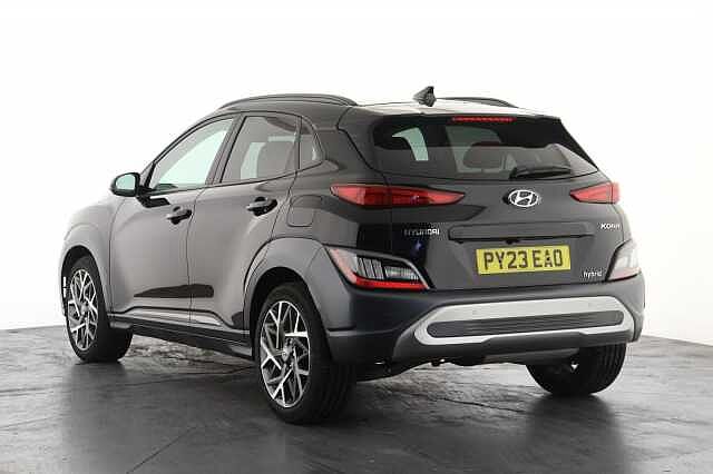 Hyundai KONA 1.6 GDi Hybrid Ultimate 5dr DCT Black