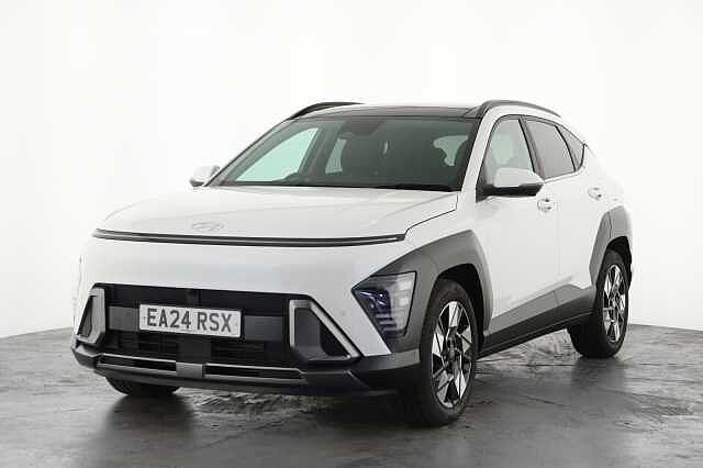 Hyundai KONA 1.6 GDi Hybrid Ultimate 5dr DCT White
