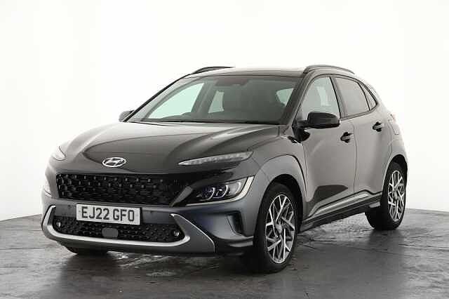 Hyundai KONA 1.6 GDi Hybrid Ultimate 5dr DCT Black