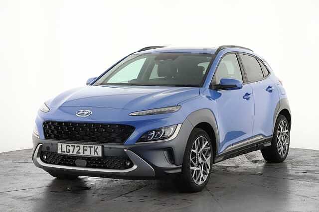 Hyundai KONA 1.6 GDi Hybrid Ultimate 5dr DCT Metallic - Surfy blue