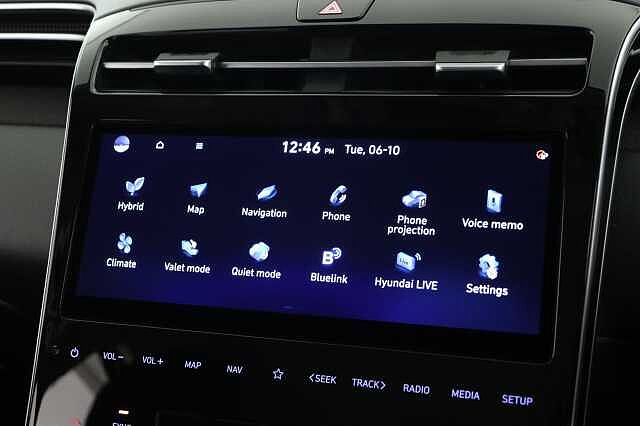 Hyundai TUCSON 1.6 TGDi Hybrid 230 SE Connect 5dr 2WD Auto BLACK