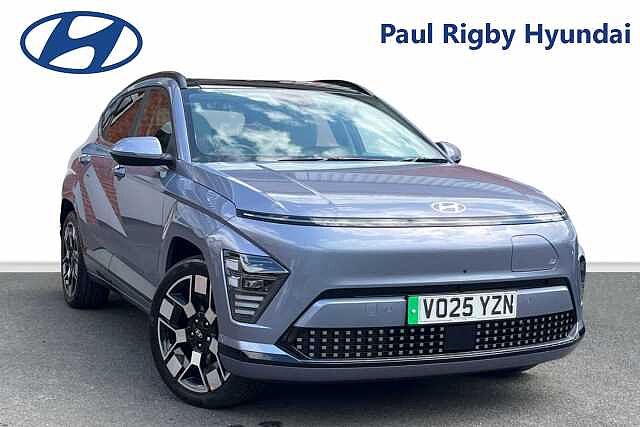 Hyundai KONA ELECTRIC (218ps) Ultimate 65kWh Blue