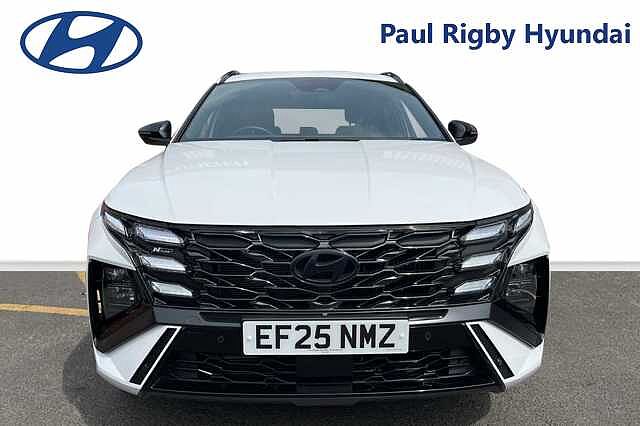 Hyundai TUCSON 1.6T Plug-in Hybrid N Line 5dr Auto White