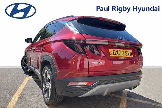 Hyundai TUCSON 1.6 T-GDi Plug-in Hybrid Ultimate 5dr 4WD Auto Red