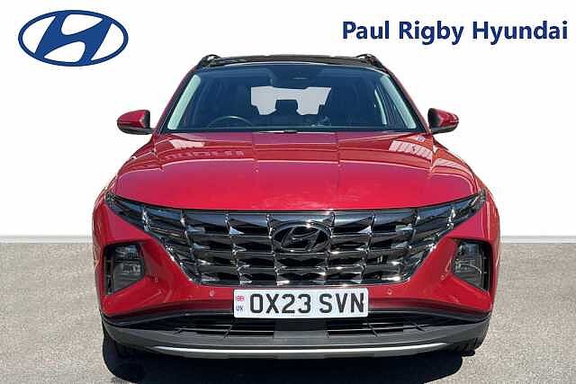 Hyundai TUCSON 1.6 T-GDi Plug-in Hybrid Ultimate 5dr 4WD Auto Red