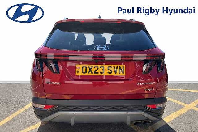 Hyundai TUCSON 1.6 T-GDi Plug-in Hybrid Ultimate 5dr 4WD Auto Red
