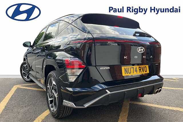 Hyundai KONA 1.6 GDi Hybrid N Line 5dr DCT Black