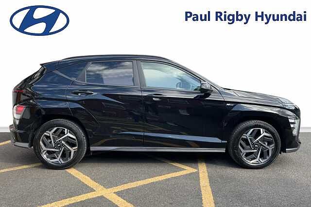 Hyundai KONA 1.6 GDi Hybrid N Line 5dr DCT Black