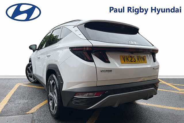 Hyundai TUCSON 1.6 T-GDi 48Volt MHEV Ultimate 5dr 2WD DCT White