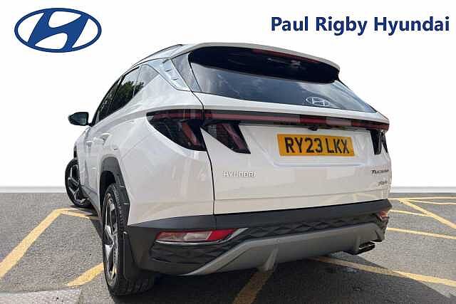 Hyundai TUCSON 1.6 T-GDi Plug-in Hybrid Ultimate 5dr 4WD Auto White