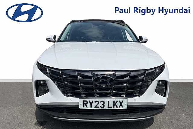 Hyundai TUCSON 1.6 T-GDi Plug-in Hybrid Ultimate 5dr 4WD Auto White