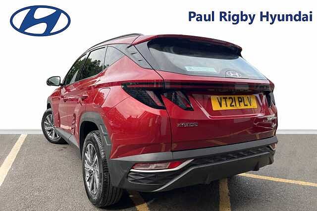 Hyundai TUCSON 1.6 T-GDi Hybrid 230ps SE Connect 5dr 2WD Auto Red